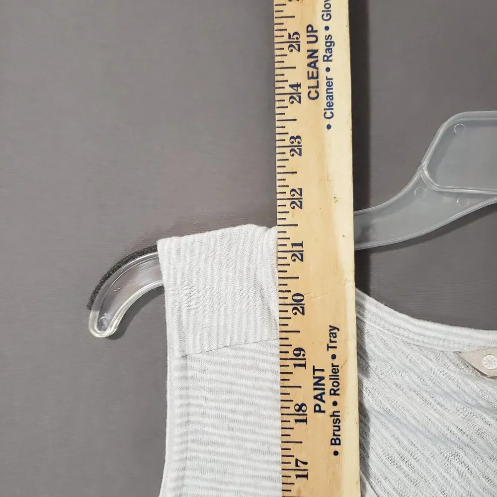 Athleta Breezy Muscle Stripe Tank Sleeveless Casual Shirt Women's Size XS - Picture 4 of 7